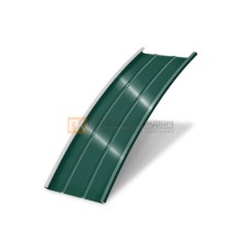 Продольно гнутый фальц профилированный 0,45 RAL 6005 Полиэстер