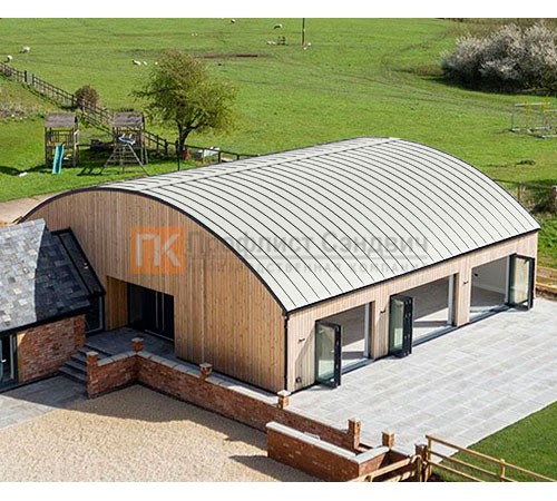 Продольно гнутый фальц гладкий 0,5 RAL 9003 Satin