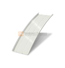 Продольно гнутый фальц профилированный 0,5 RAL 9003 Satin
