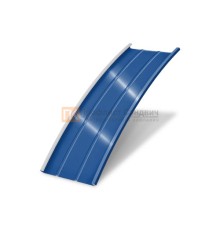 Продольно гнутый фальц профилированный 0,5 RAL 5005 Полиэстер