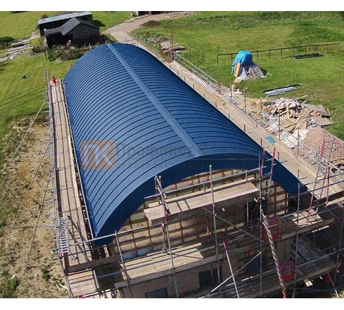 Продольно гнутый фальц профилированный 0,5 RAL 5005 Полиэстер