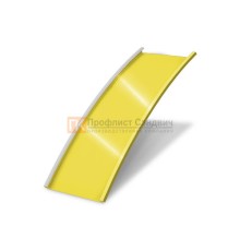 Продольно гнутый фальц гладкий 0,45 RAL 1018 Полиэстер