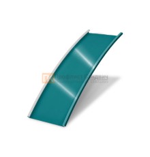 Продольно гнутый фальц гладкий 0,45 RAL 5021 Полиэстер