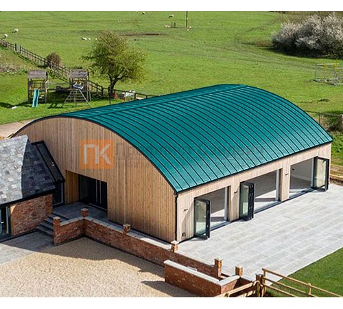 Продольно гнутый фальц гладкий 0,45 RAL 5021 Полиэстер