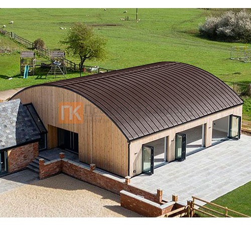 Продольно гнутый фальц гладкий 0,45 RAL 8017 Полиэстер