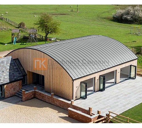 Продольно гнутый фальц гладкий 0,5 RAL 9006 Satin