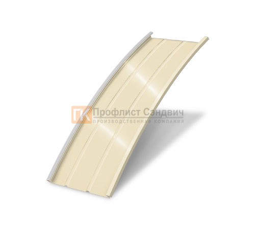 Продольно гнутый фальц профилированный 0,5 RAL 1015 Полиэстер