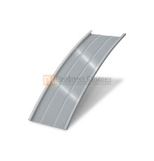 Продольно гнутый фальц профилированный 0,5 RR 21 GreenCoat Pural Matt