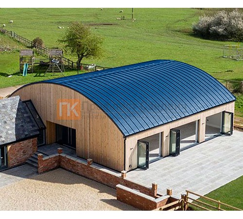 Продольно гнутый фальц гладкий 0,5 RAL 5005 Satin