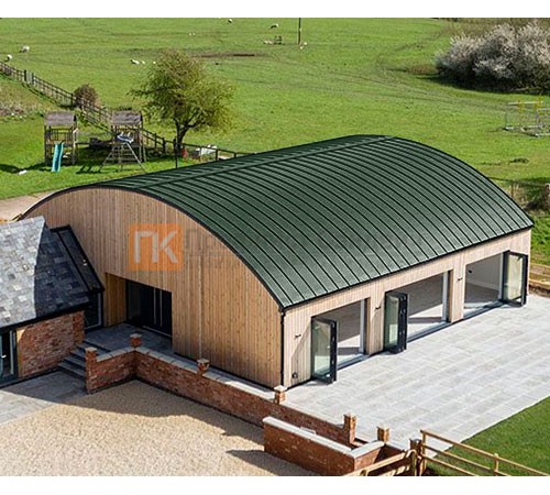 Продольно гнутый фальц гладкий 0,5 RR 11 GreenCoat Pural Matt