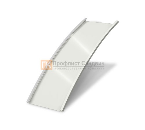 Продольно гнутый фальц гладкий 0,45 RAL 9003 Полиэстер