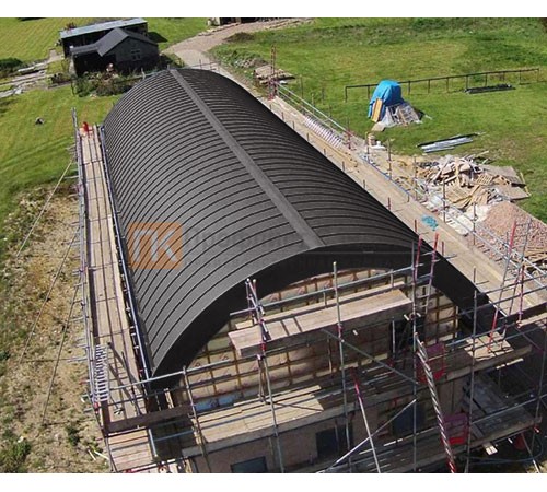 Продольно гнутый фальц профилированный 0,5 RR 32 Полиэстер