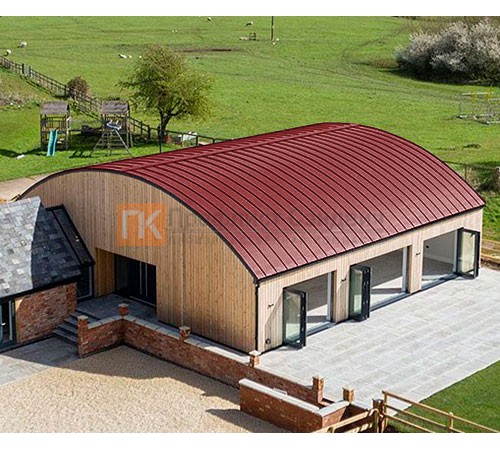 Продольно гнутый фальц гладкий 0,45 RAL 3011 Полиэстер