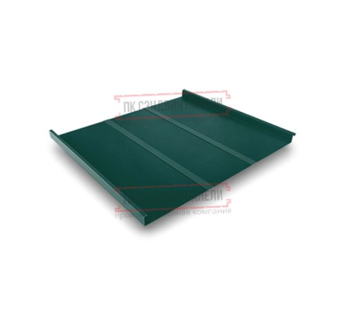 Фальц двойной стоячий Line 0,5 PurLite Мatt RAL6005 зеленый мох