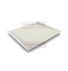 Фальц двойной стоячий Line 0,45 Полиэстер RAL9003 сигнальный белый с пленкой на замках