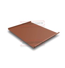 Фальц двойной стоячий 0,45 Drap ST RAL8004 терракота