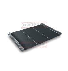 Кликфальц Line 0,5 Satin RAL7016 антрацитово-серый с пленкой на замках