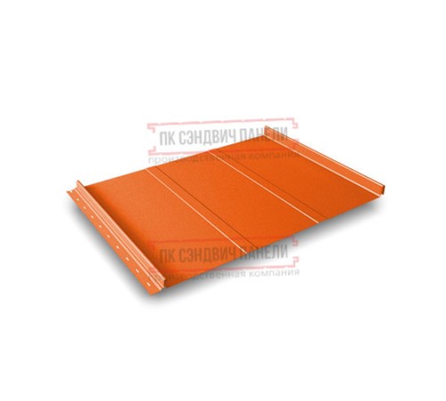 Кликфальц Line 0,45 Полиэстер RAL2004 оранжевый с пленкой на замках