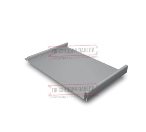 Кликфальц 0,45 Полиэстер RAL7004 сигнальный серый с пленкой на замках