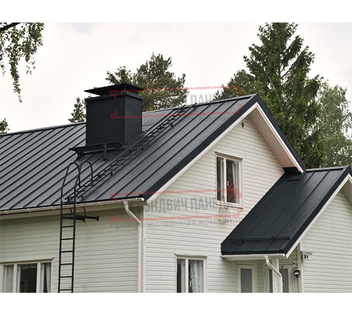 Кликфальц 0,45 Drap ST RAL7016 антрацитово-серый