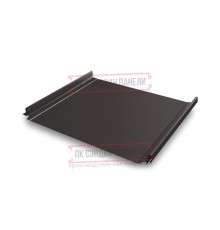 Кликфальц Pro 0,45 Полиэстер RR32 темно-коричневый с пленкой на замках