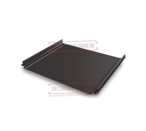 Кликфальц Pro 0,5 Atlas RR32 темно-коричневый с пленкой на замках