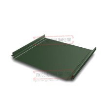 Кликфальц Pro 0,5 GreenCoat PuRALBT RR11 темно-зеленый (RAL6020 хромовая зелень) с пленкой на замках