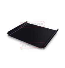 Кликфальц Pro 0,5 PurPro Matt 275 RAL9005 черный с пленкой на замках