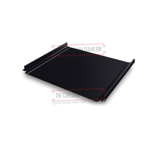 Кликфальц Pro 0,5 PurPro Matt 275 RAL9005 черный с пленкой на замках