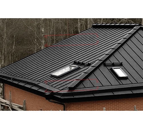 Кликфальц Pro 0,5 PurPro Matt 275 RAL9005 черный с пленкой на замках