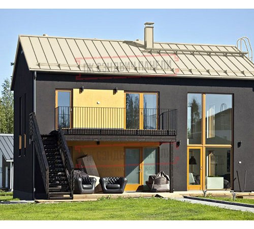 Кликфальц Pro Gofr 0,5 Satin RAL1015 светлая слоновая кость с пленкой на замках