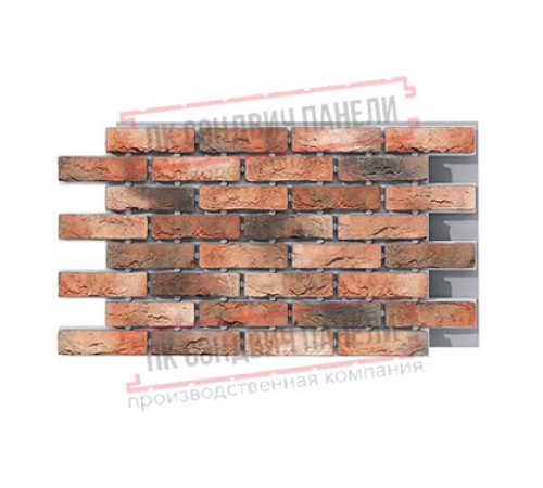 Термопанель White Hills Лондон Брик Т300-50, толщина панели 60 мм