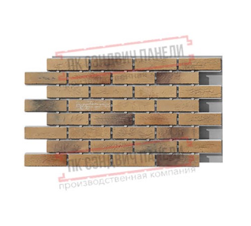 Термопанель White Hills Терамо Брик II Т360-40, толщина панели 60 мм