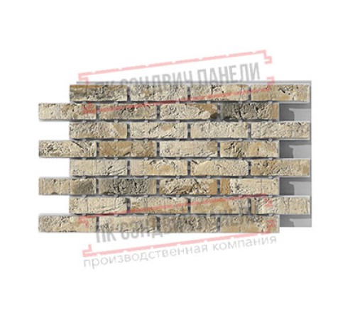 Термопанель White Hills Лондон Брик Т304-10 Design, толщина панели 60 мм