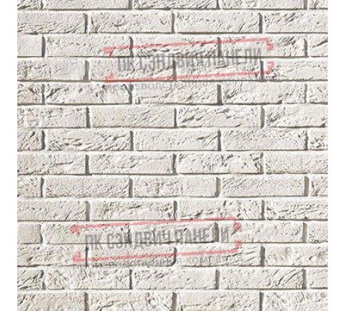 Рядовая плитка линия "Светлые холмы" Дерри Брик 385-00 с расшивкой 1 см.