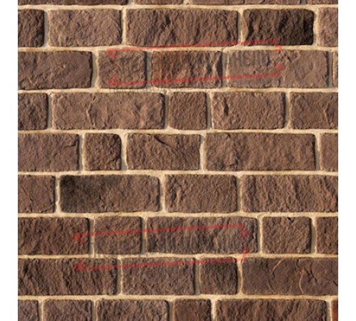 Рядовая плитка линия "Светлые холмы" Эль Торре 497-40 c расшивкой 1,2 см