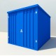 Контейнер «ММ» 3,14х2,1 м, толщина стали: 0,45, RAL 5005