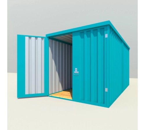 Контейнер «ММ» 4,14х2,1 м, толщина стали: 0,65, RAL 5021