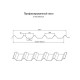 Продольно гнутый профнастил для укрытий конвейеров С44ПГ-1047, 1,0, в полимерном покрытии