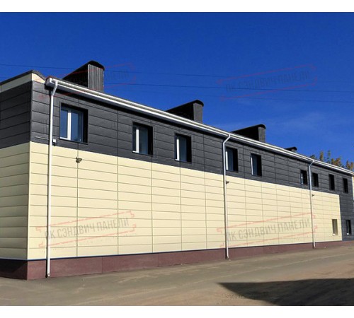 Линеарная панель-торцами гладкий-24хС/20, RAL 7024 Серый графит