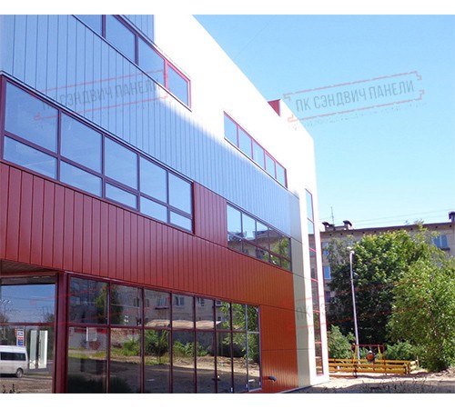 Линеарная панель-открытый гладкий-24хС/20, RAL 9002 Серо-белый