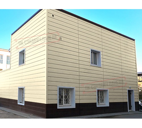 Линеарная панель-открытый волна-24хС/20 профилированная RAL 1015 Слоновая кость