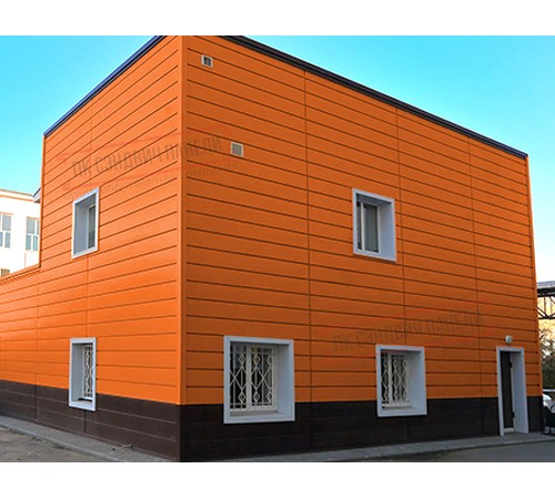 Линеарная панель-открытый волна-24хС/20 профилированная RAL 2004 Оранжевый