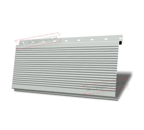 Линеарная панель-открытый волна-24хС/20 профилированная RAL 7047 Нежно-серый