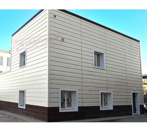 Линеарная панель-открытый волна-24хС/20 профилированная RAL 9002 Серо-белый