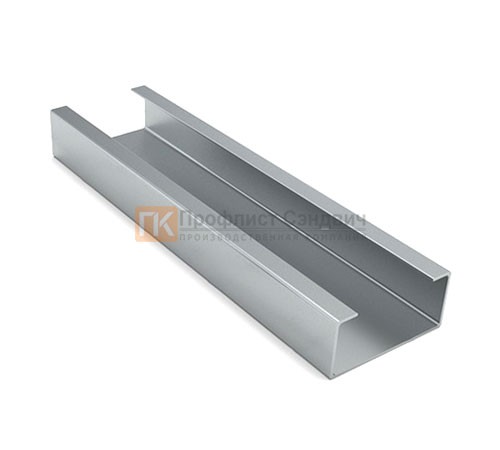 С-образный профиль 100x50x3000-1,5 мм, оцинкованный