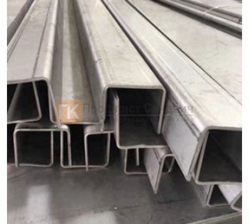 U-образный профиль 100x40x3000-0,7 мм, оцинкованный