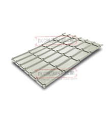 Металлочерепица Экоррей RAL9002 Полиэстер-0.45