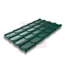 Металлочерепица Камея RAL6005 Atlas-0.5