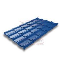 Металлочерепица Камея RAL5005 Satin-0.5